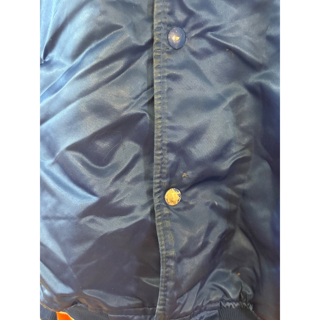 Vintage 1980's Starter New York Mets MLB Satin Bomber Jacket Blue Men's XL