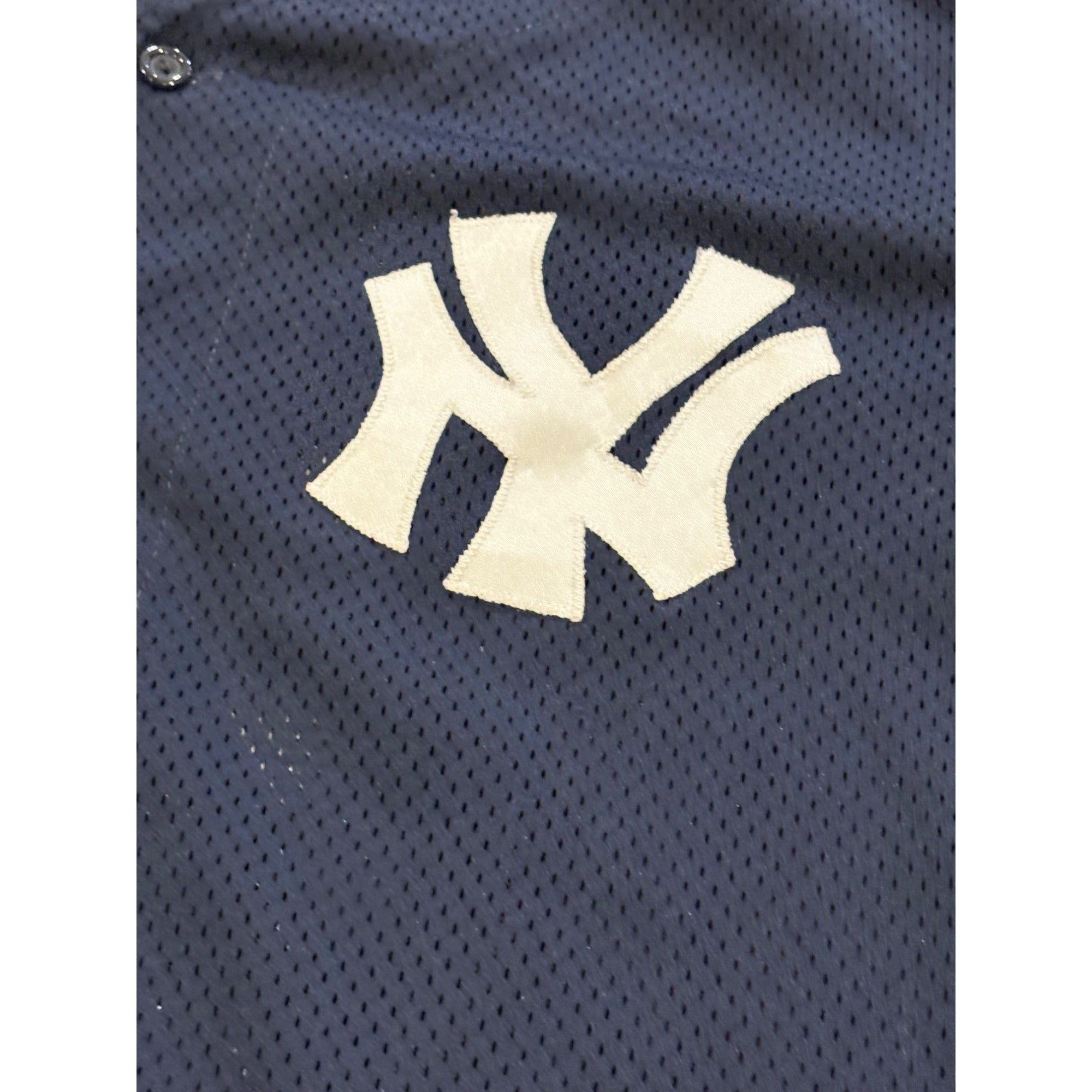 Rare 90's New York Yankees Chad Curtis #28 Majestic Diamond Collection Jersey L