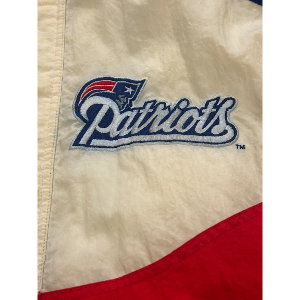 Vintage 1990's New England Patriots Apex One Authentic Pro Line Puffer Jacket M