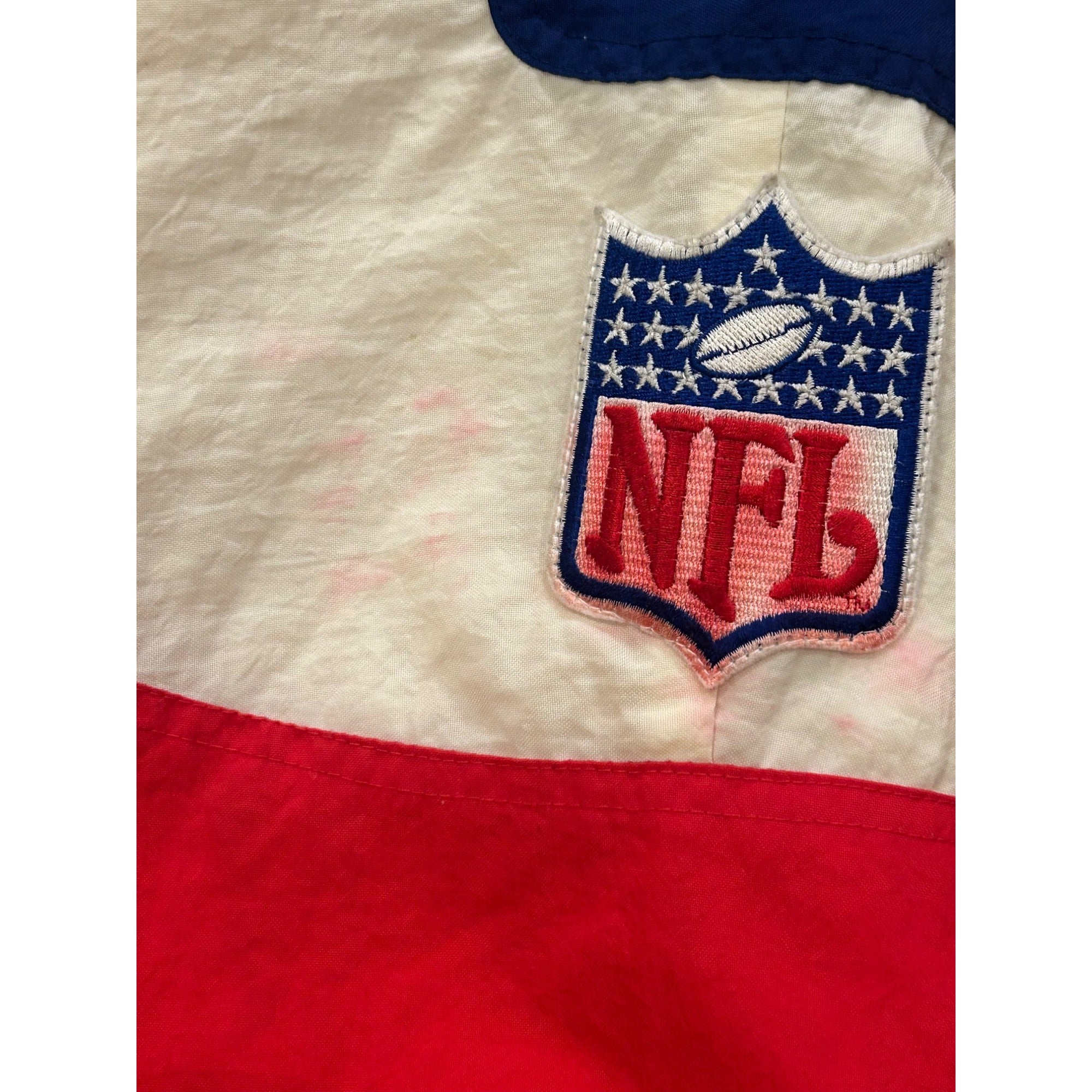 Vintage 1990's New England Patriots Apex One Authentic Pro Line Puffer Jacket M