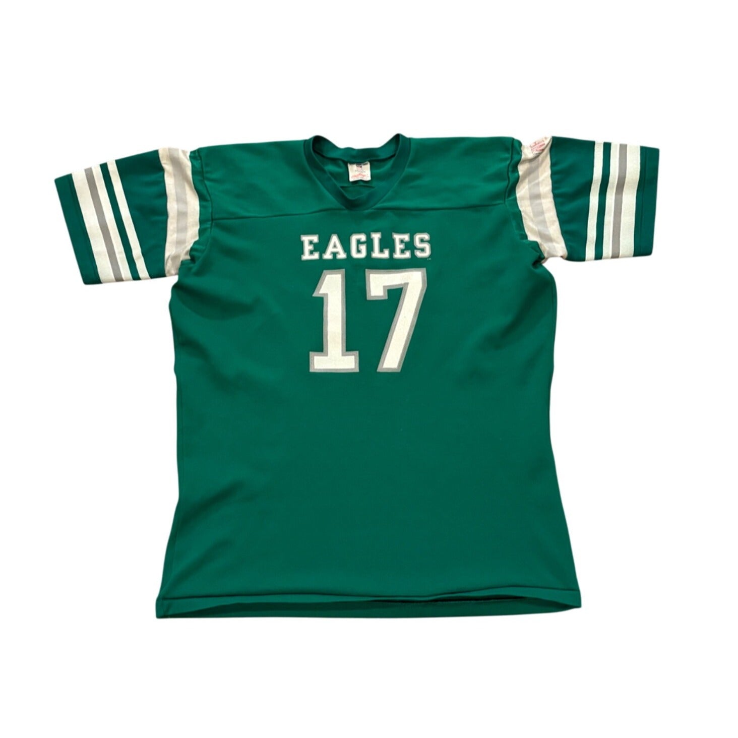 Vintage 1980's Rawlings Philadelphia Eagles #17 NFL Football Jersey Men's Large
