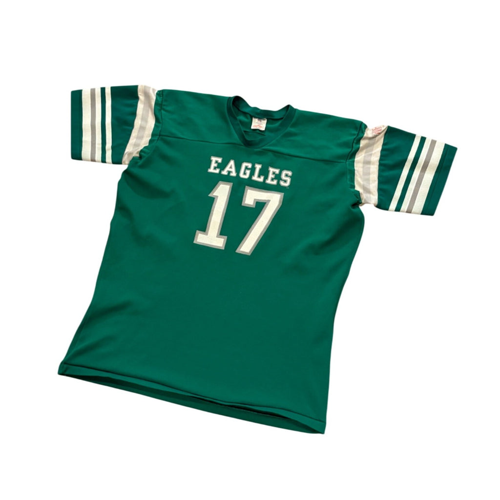 Vintage 1980's Rawlings Philadelphia Eagles #17 NFL Football Jersey Men's Large