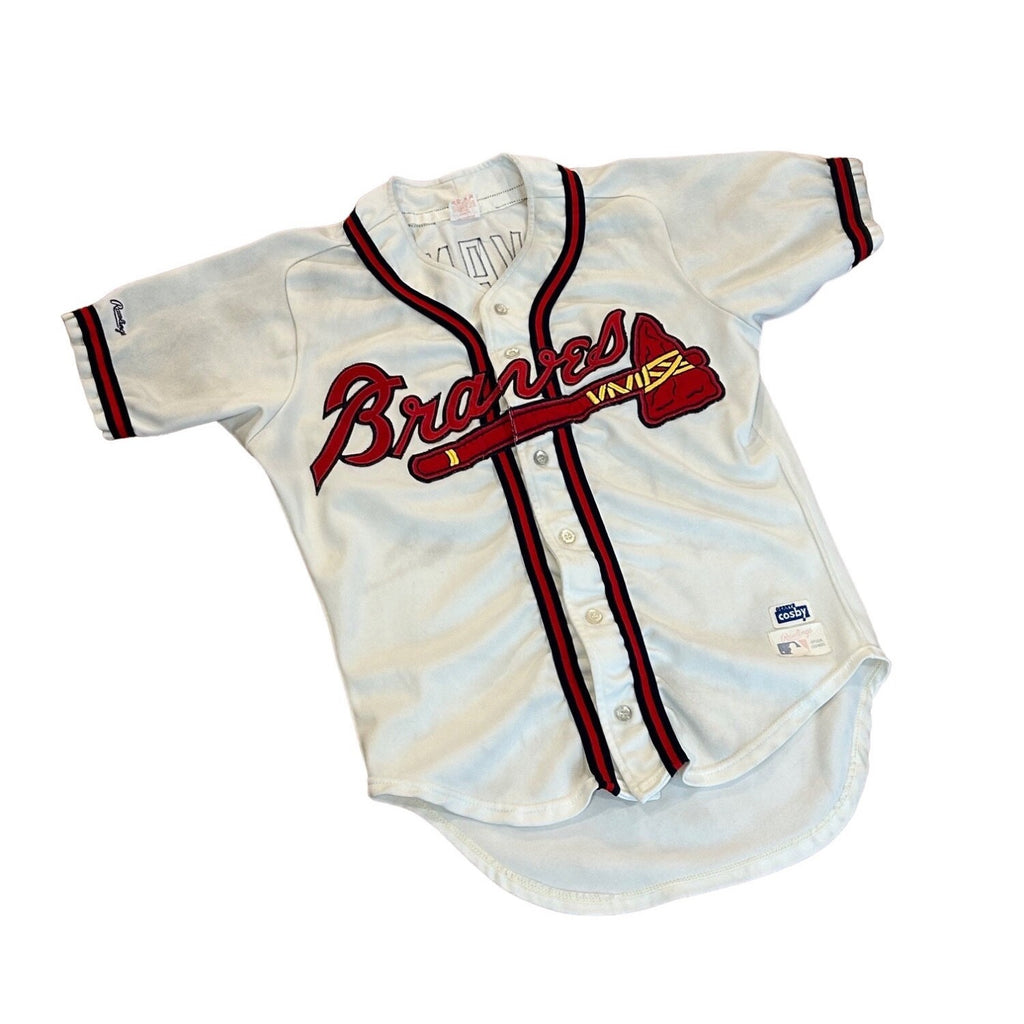 Vintage 1980's Atlanta Braves Darrell Evans #11 Rawlings Gerry Cosby Jersey 40