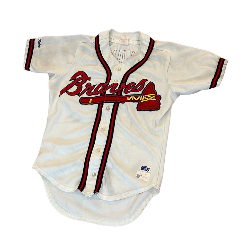 Vintage 1980's Atlanta Braves Darrell Evans #11 Rawlings Gerry Cosby Jersey 40