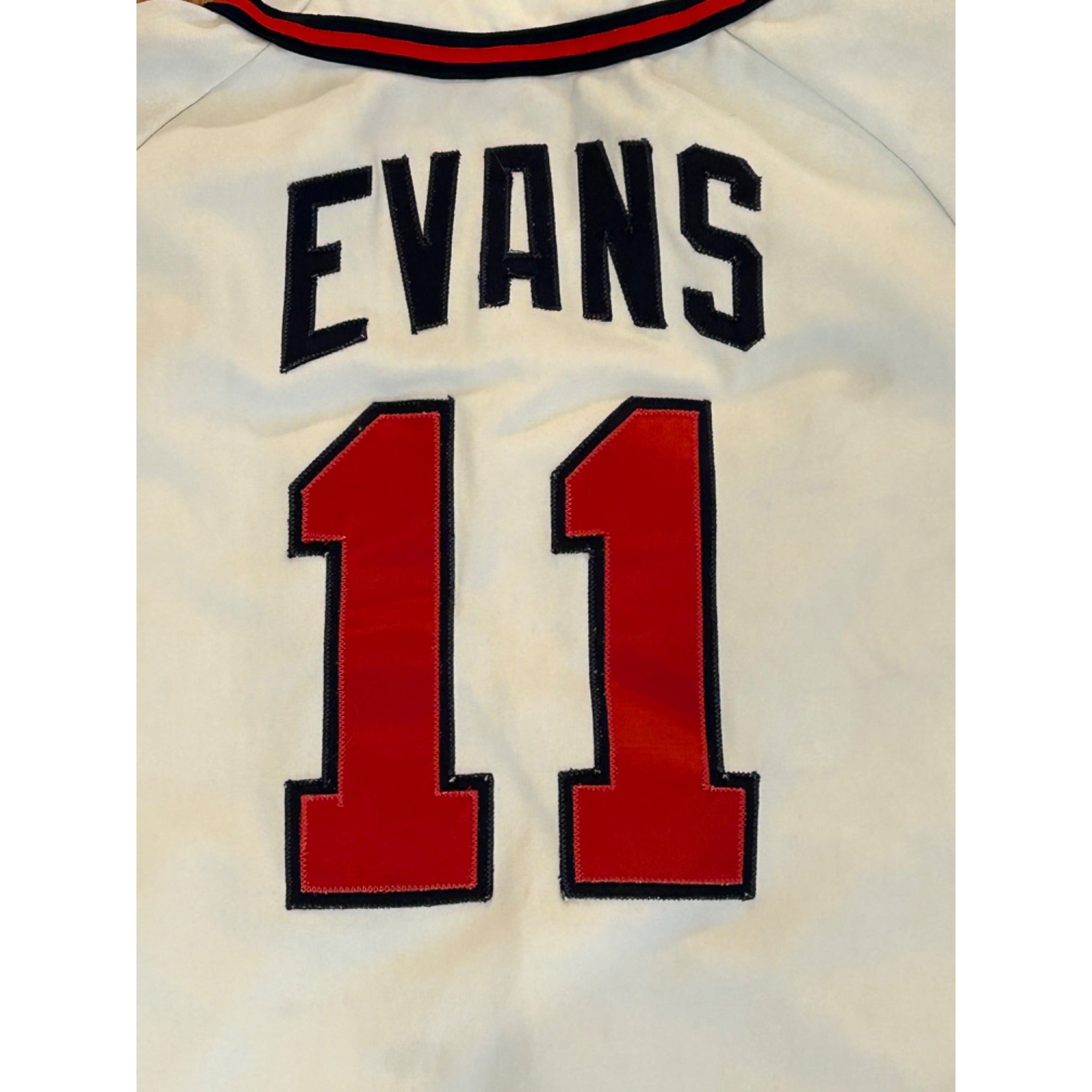 Vintage 1980's Atlanta Braves Darrell Evans #11 Rawlings Gerry Cosby Jersey 40