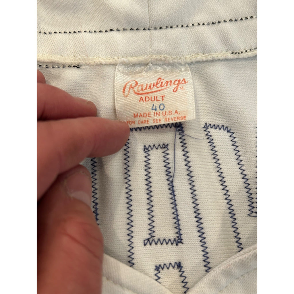 Vintage 1980's Atlanta Braves Darrell Evans #11 Rawlings Gerry Cosby Jersey 40