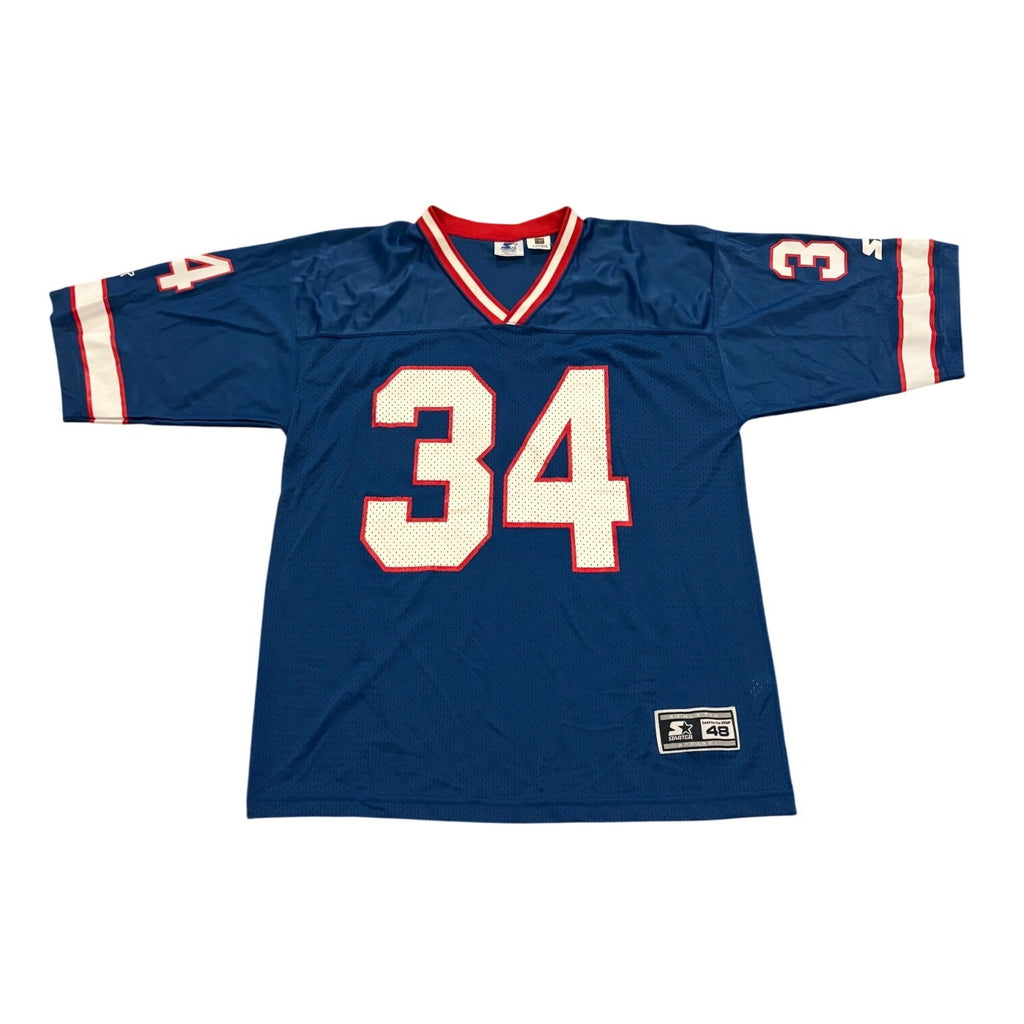 Vintage 90s Starter Buffalo Bills Thurman Thomas #34 NFL Football Jersey Men's L