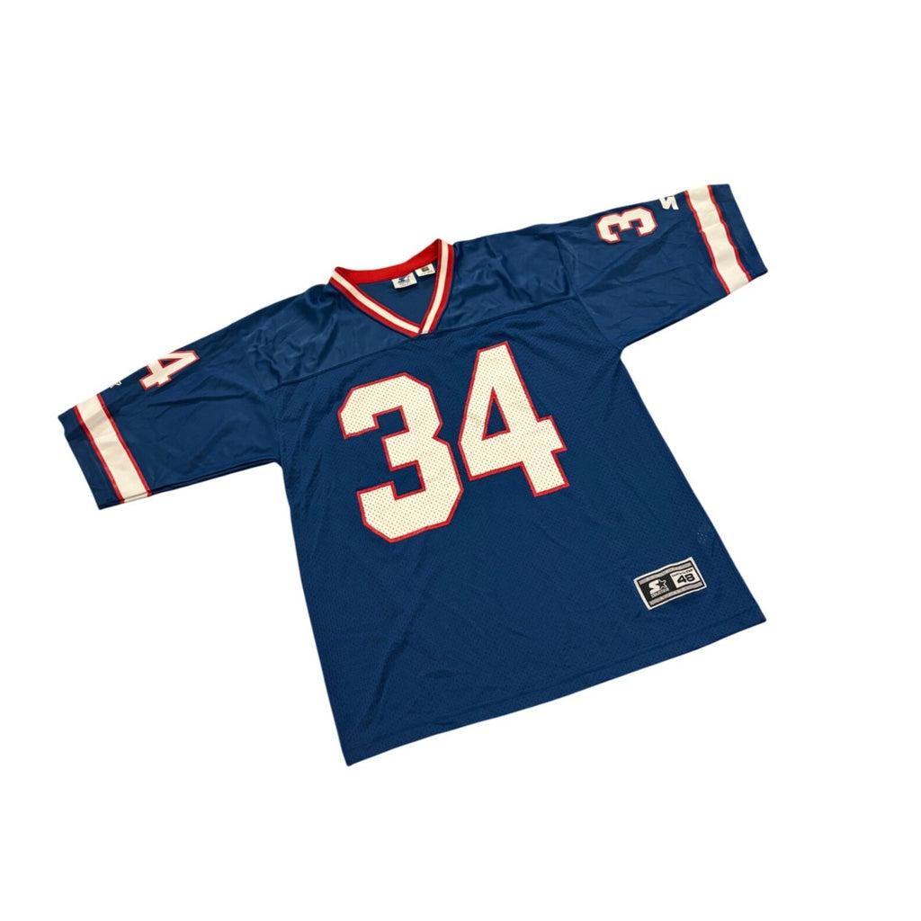 Vintage 90s Starter Buffalo Bills Thurman Thomas #34 NFL Football Jersey Men's L