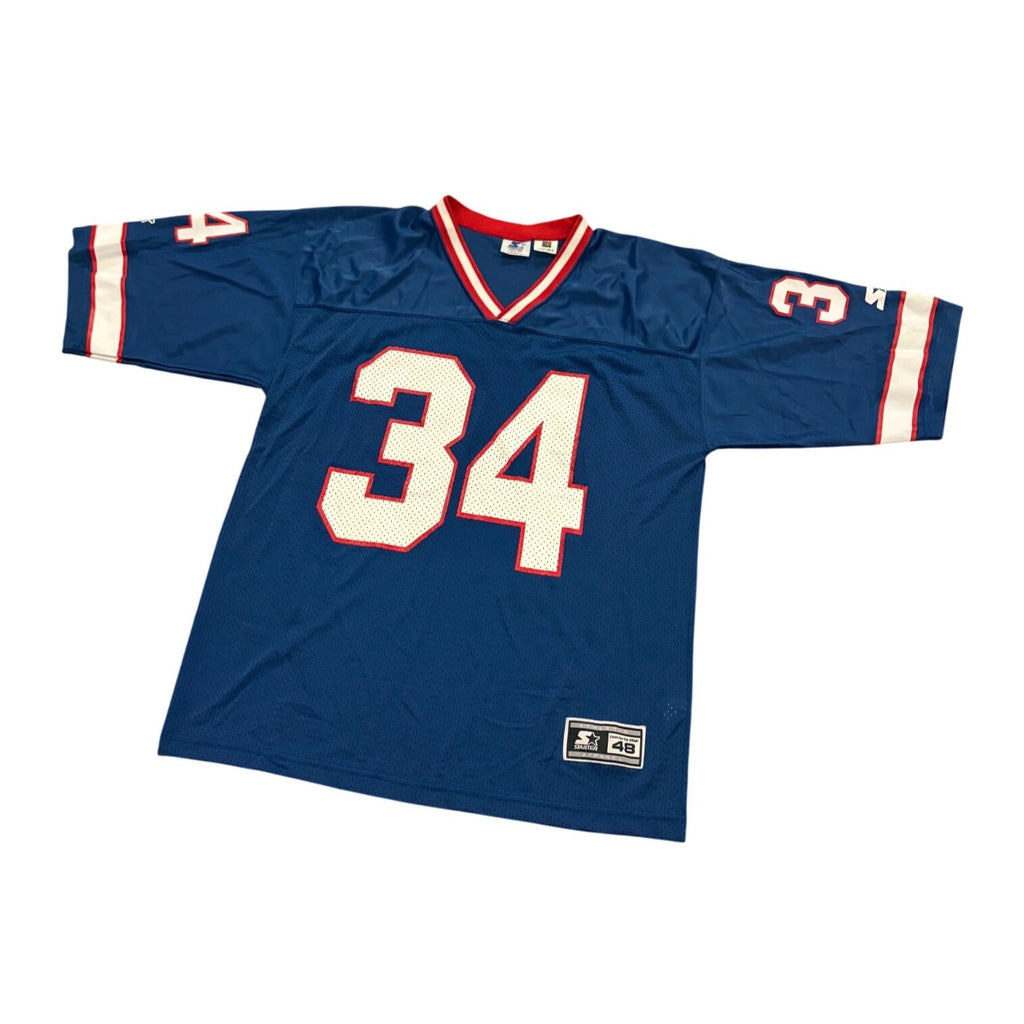 Vintage 90s Starter Buffalo Bills Thurman Thomas #34 NFL Football Jersey Men's L
