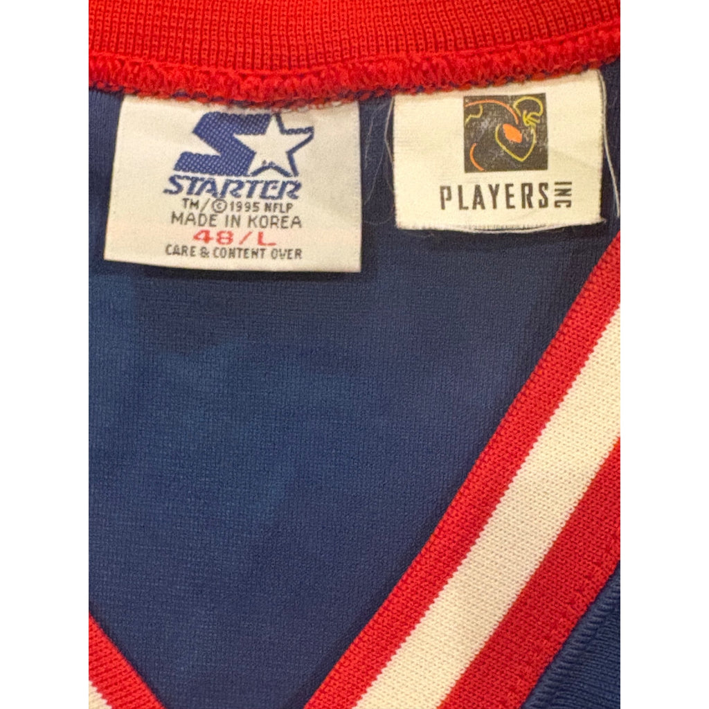 Vintage 90s Starter Buffalo Bills Thurman Thomas #34 NFL Football Jersey Men's L