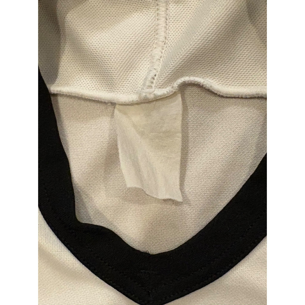 Vintage 80's CCM Boston Bruins Stitched White NHL Hockey Jersey Men's Medium