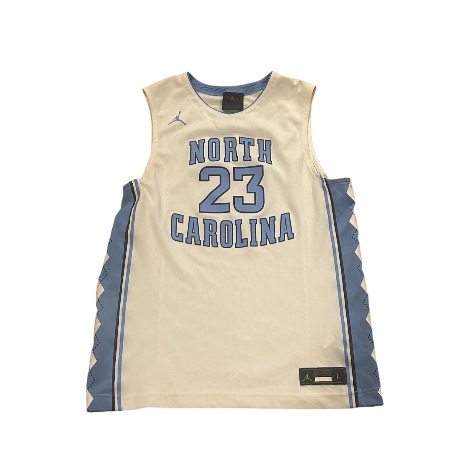 Jordan North Carolina Tar Heels Michael Jordan #23 Basketball Jersey Youth Large