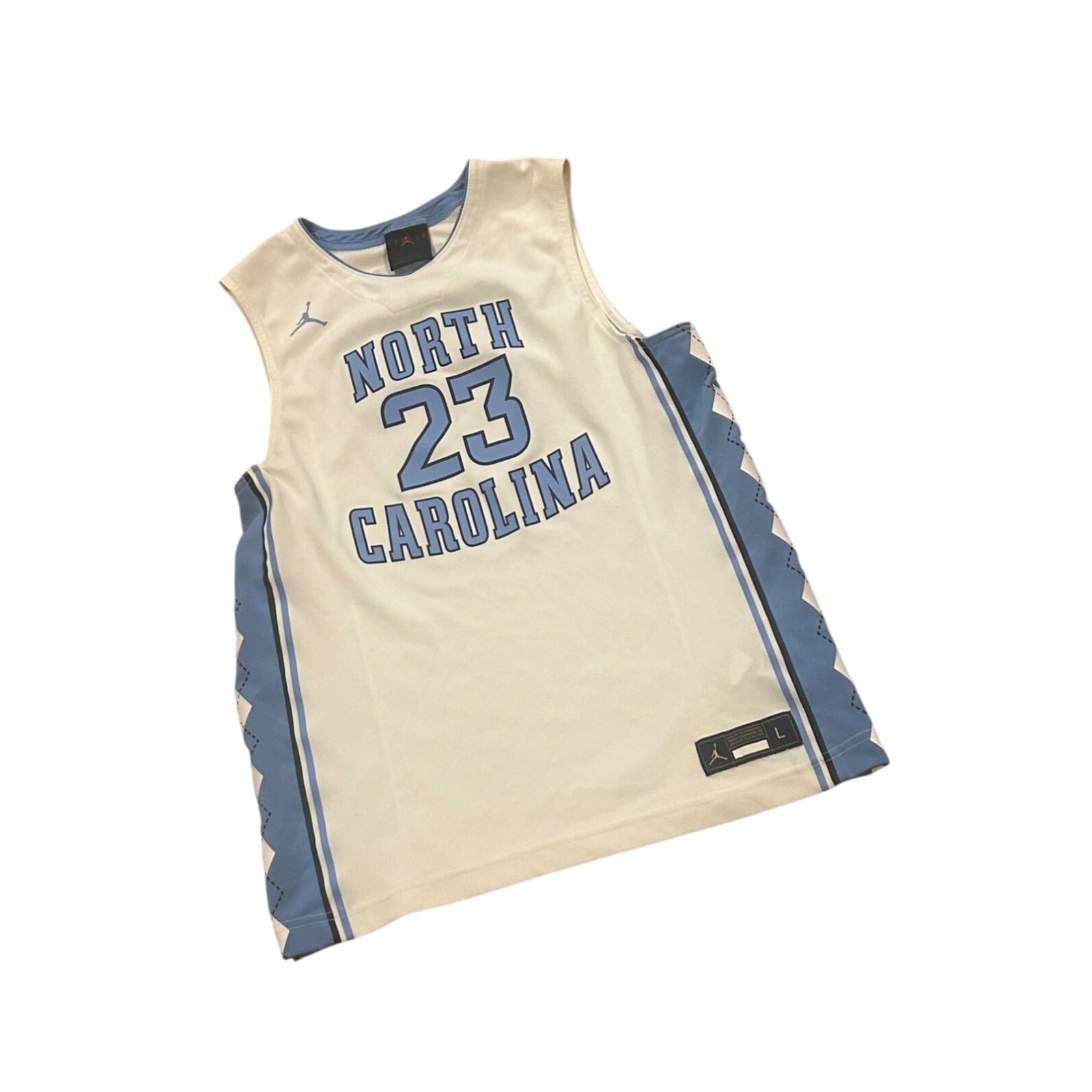 Jordan North Carolina Tar Heels Michael Jordan #23 Basketball Jersey Youth Large