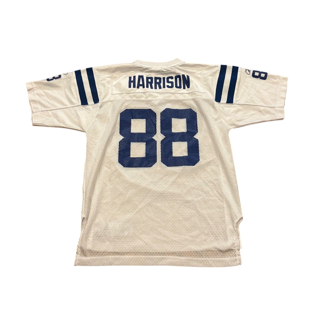Reebok Indianapolis Colts Marvin Harrison #88 White NFL Football Jersey Youth L