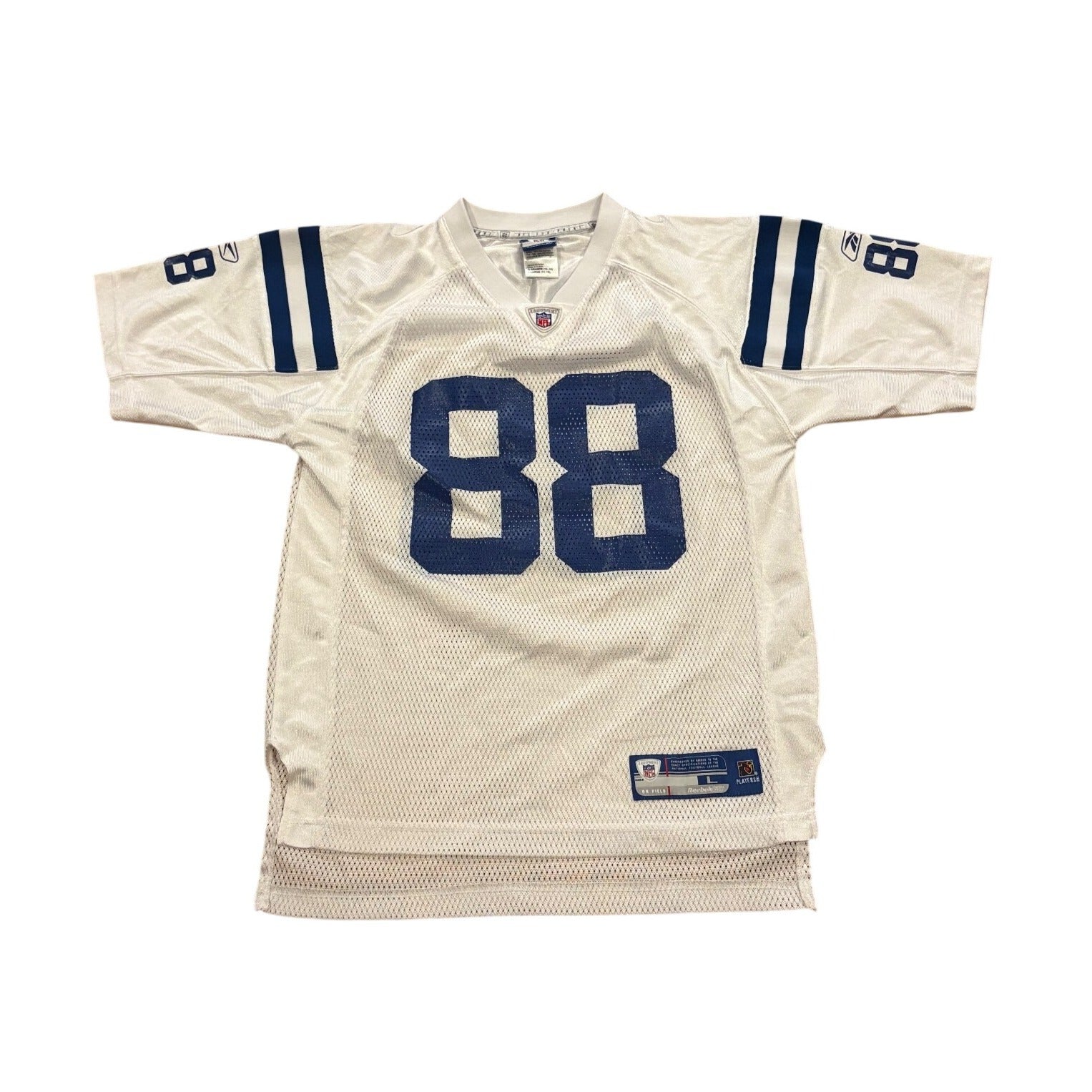 Reebok Indianapolis Colts Marvin Harrison #88 White NFL Football Jersey Youth L