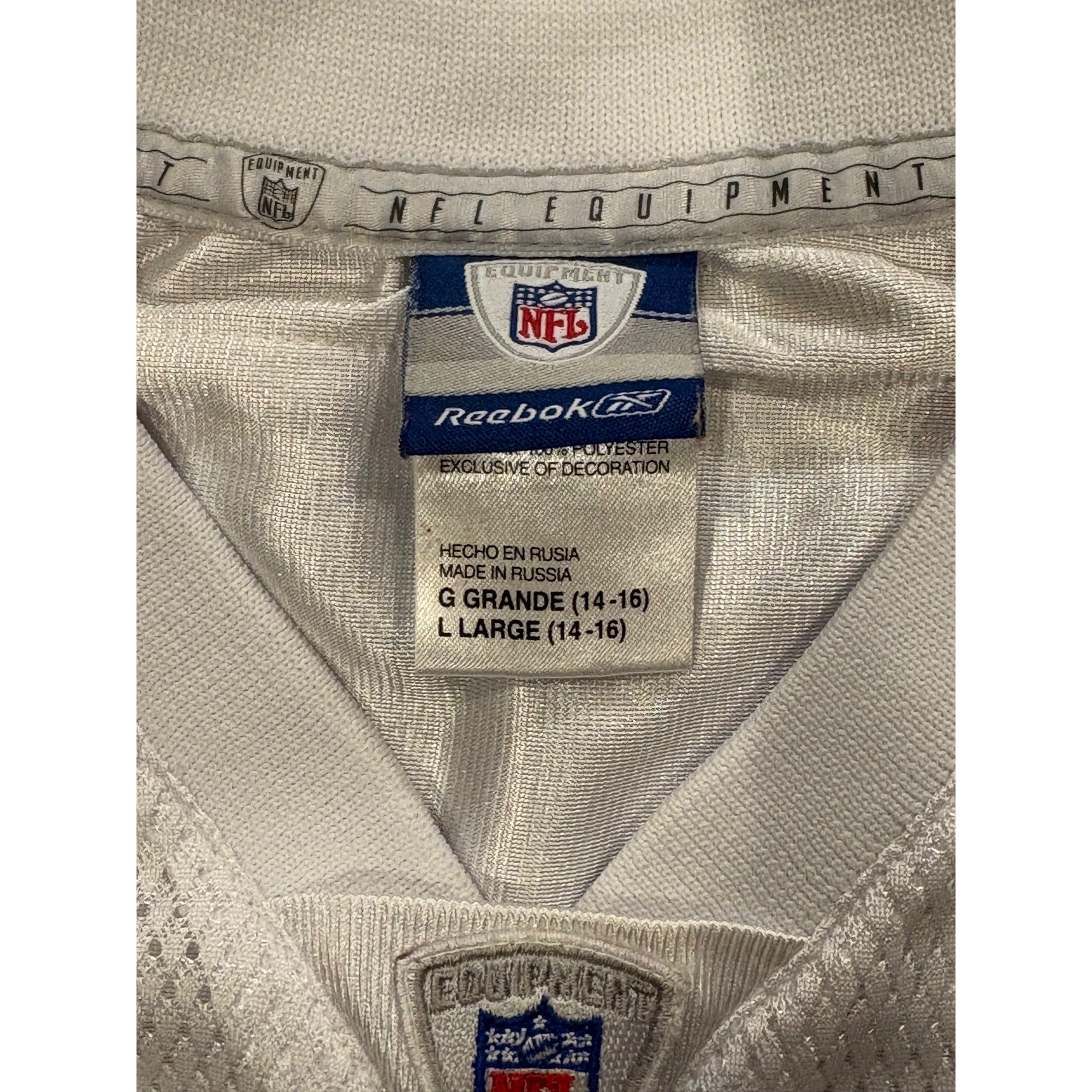 Reebok Indianapolis Colts Marvin Harrison #88 White NFL Football Jersey Youth L