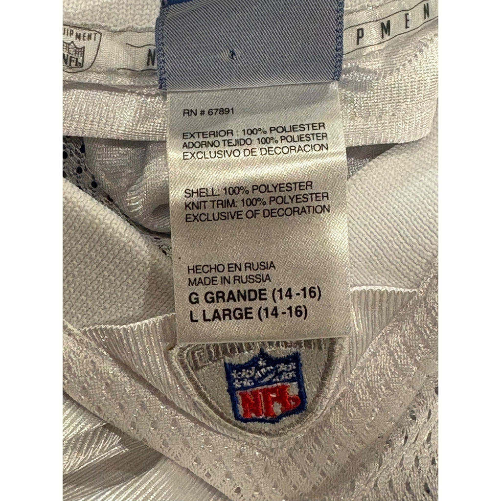 Reebok Indianapolis Colts Marvin Harrison #88 White NFL Football Jersey Youth L