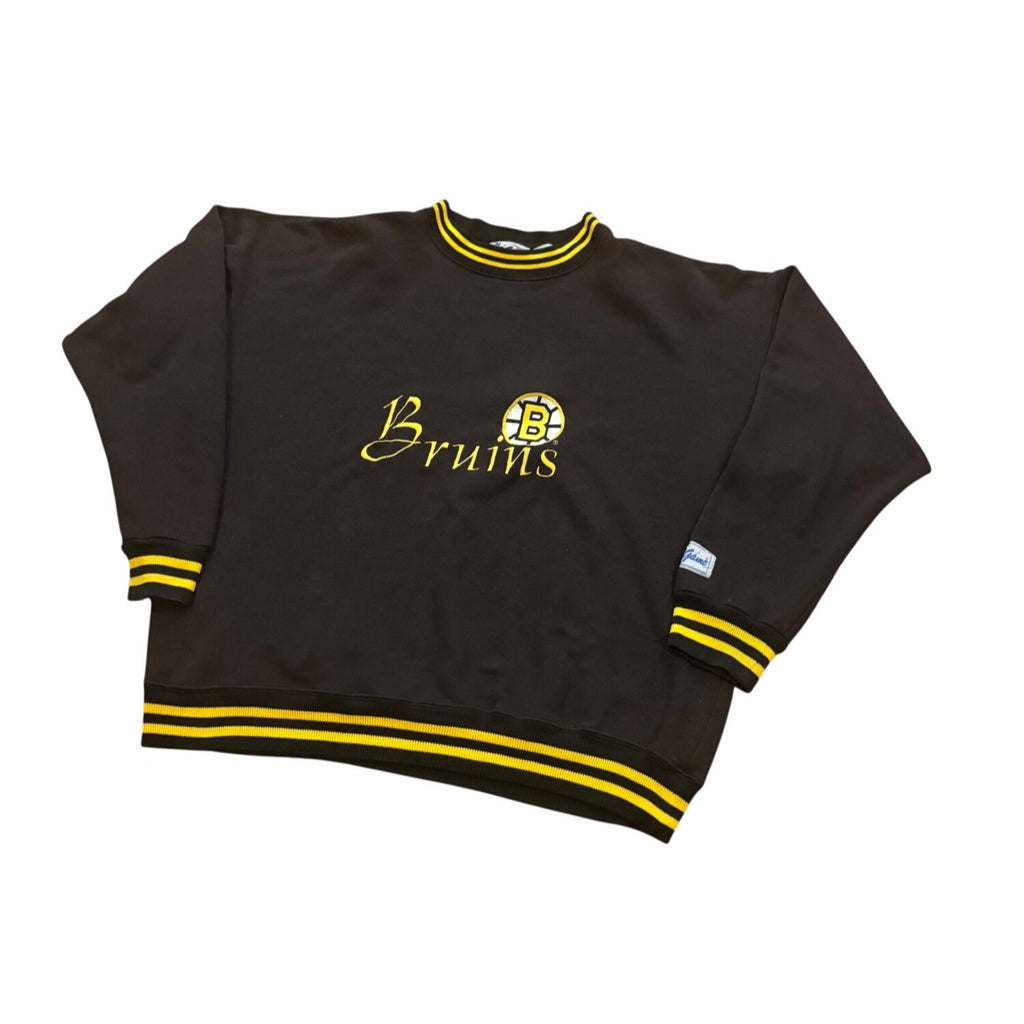 Vintage 90s The Game Boston Bruins NHL Hockey Crewneck Sweatshirt Men's Large