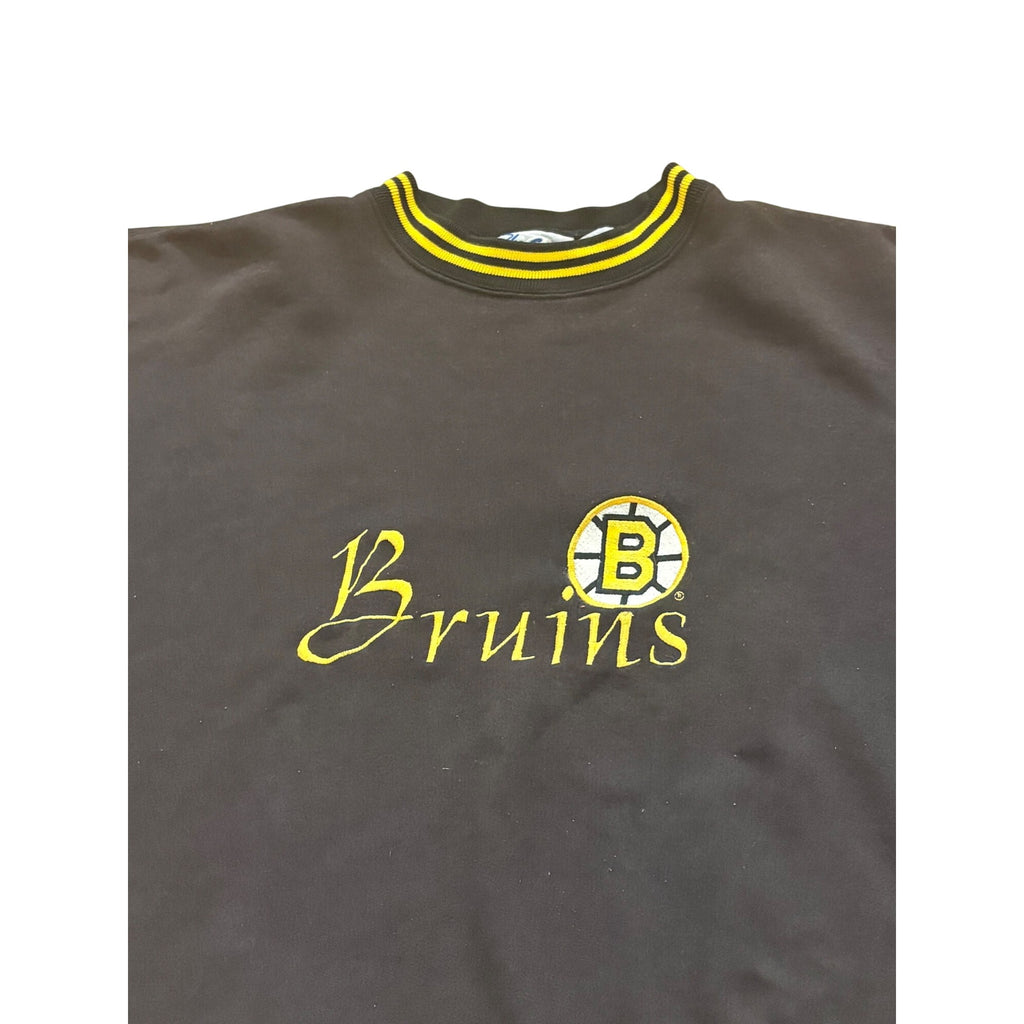 Vintage 90s The Game Boston Bruins NHL Hockey Crewneck Sweatshirt Men's Large