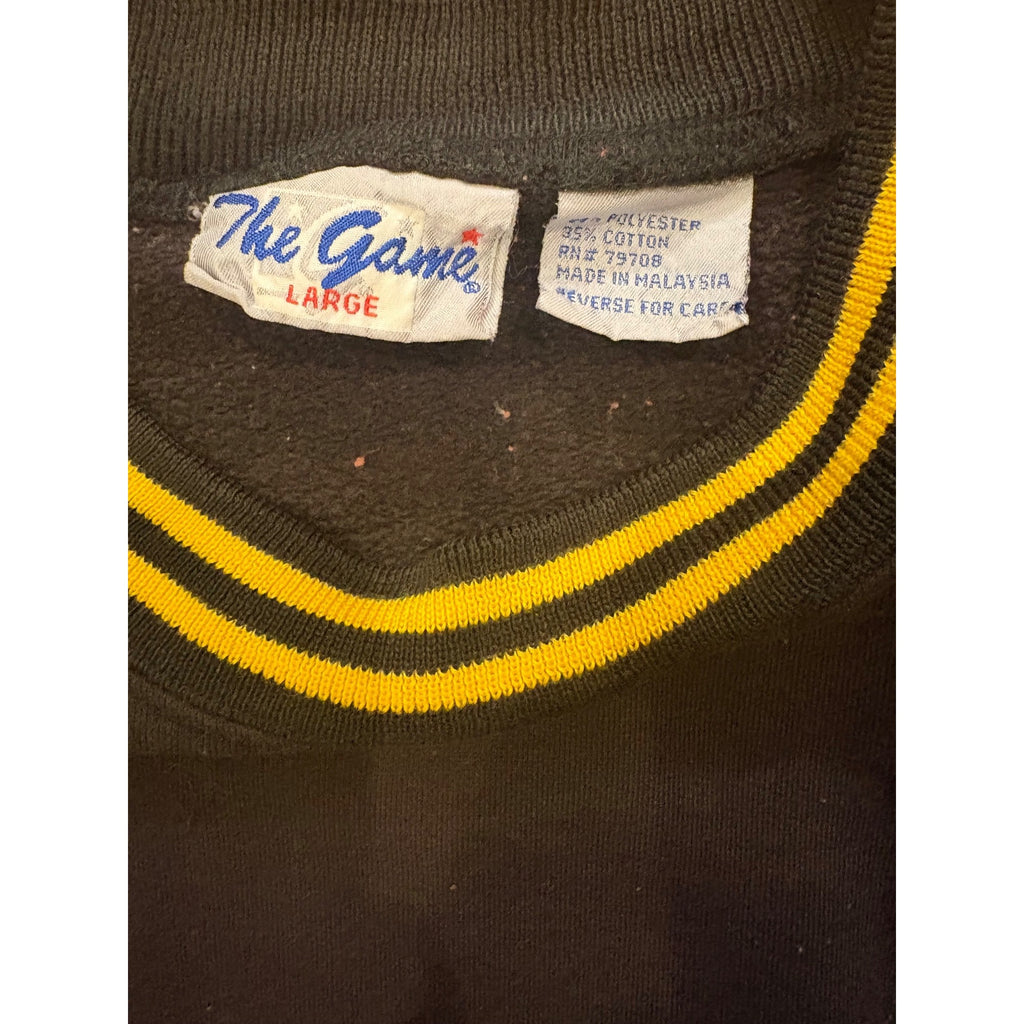 Vintage 90s The Game Boston Bruins NHL Hockey Crewneck Sweatshirt Men's Large