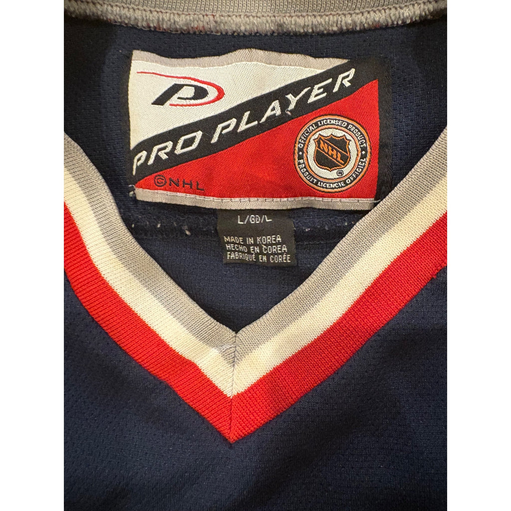 Vintage 90s Pro Player New York Rangers Lady Liberty NHL Hockey Jersey Men's L
