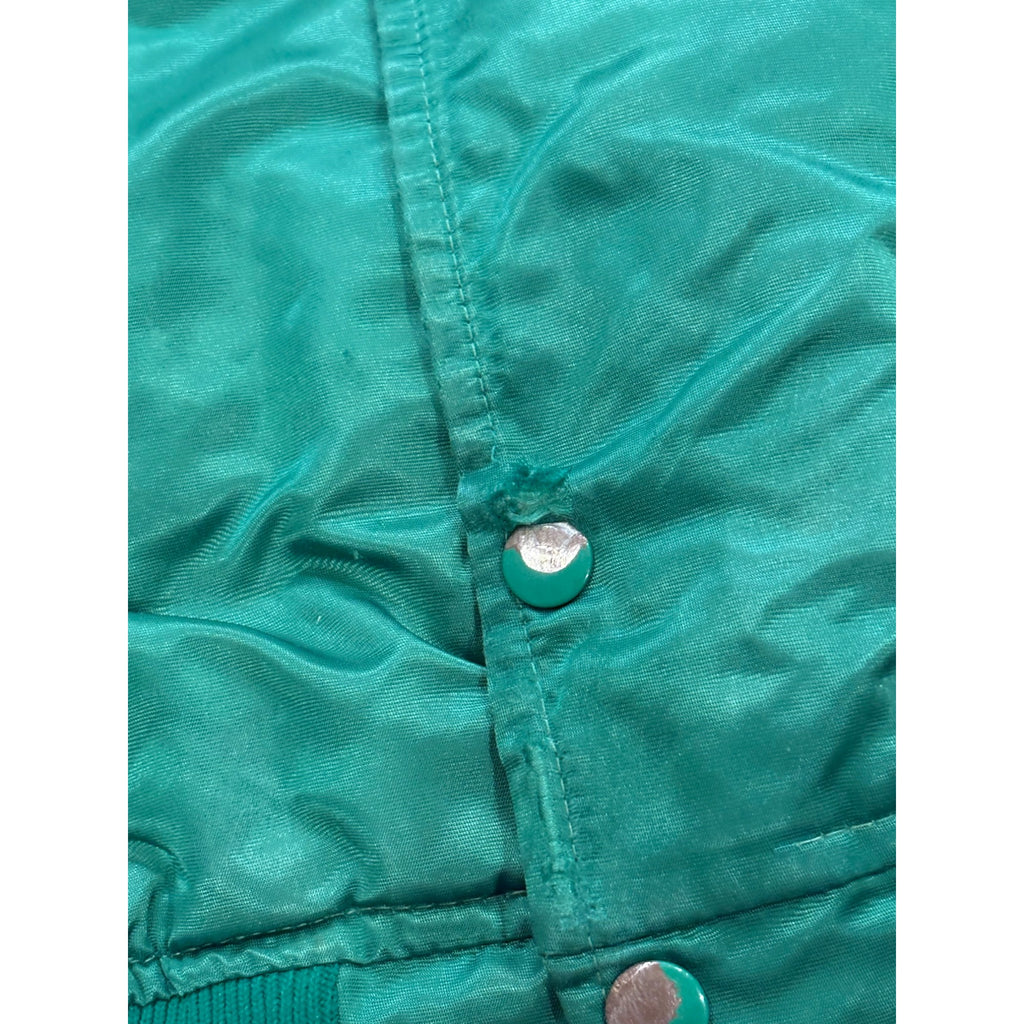 Vintage 1980's Starter Boston Celtics NBA Satin Jacket Green Men's Large