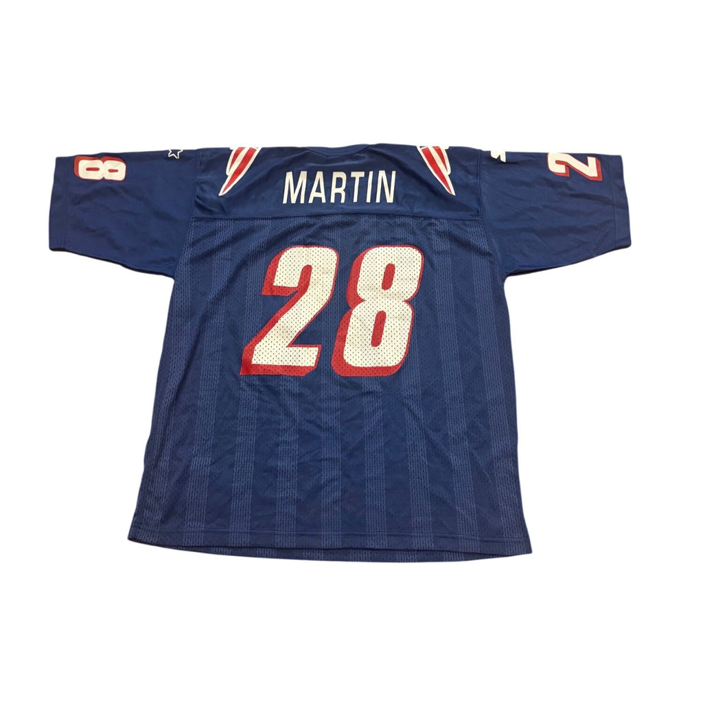 Vtg 90s Starter New England Patriots Curtis Martin #28 NFL Football Jersey L/XL