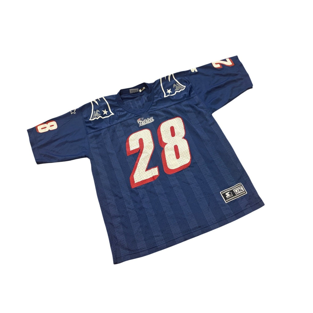 Vtg 90s Starter New England Patriots Curtis Martin #28 NFL Football Jersey L/XL