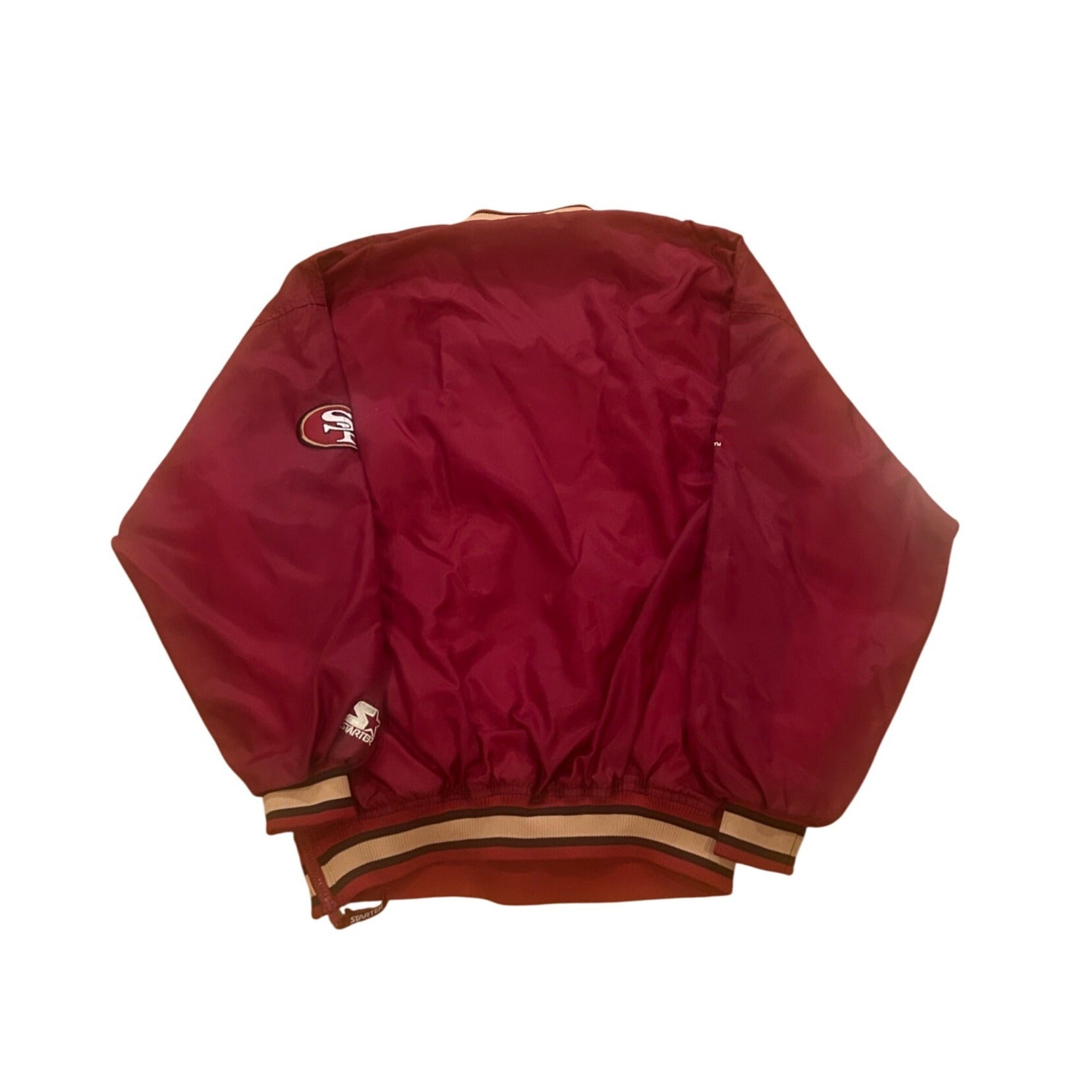 Vintage 1990's Starter San Francisco 49ers NFL Pro Line Pullover Jacket Medium