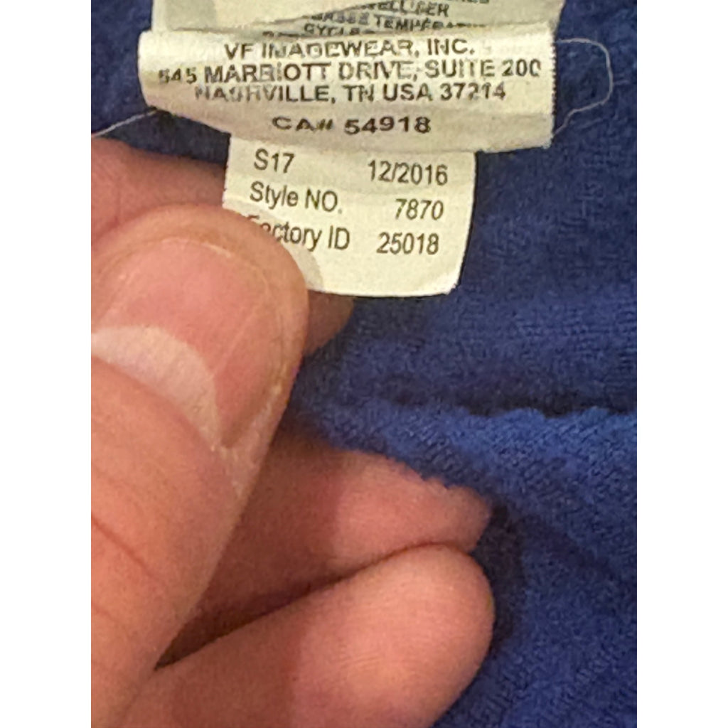 Majestic Toronto Blue Jays Shirt Thermabase Team Issued Men's Large Blue MLB