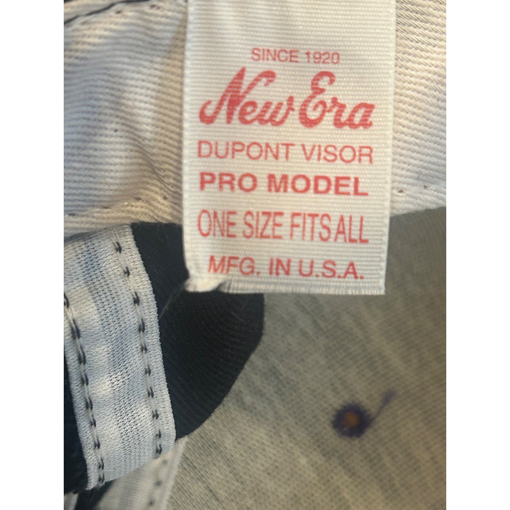 Deadstock Vintage 1990's New Era Pro Model Toronto Raptors NBA Snapback Hat Read