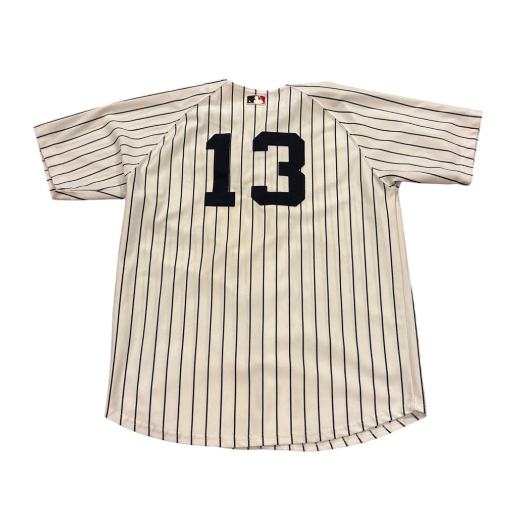 Russell Athletic New York Yankees Alex Rodriguez #13 Authentic Jersey Youth XL