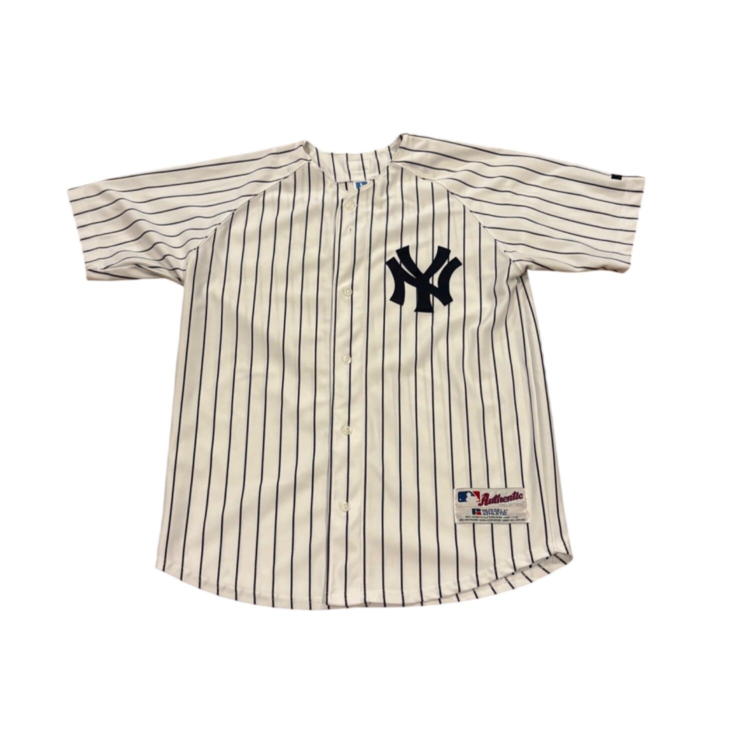 Russell Athletic New York Yankees Alex Rodriguez #13 Authentic Jersey Youth XL