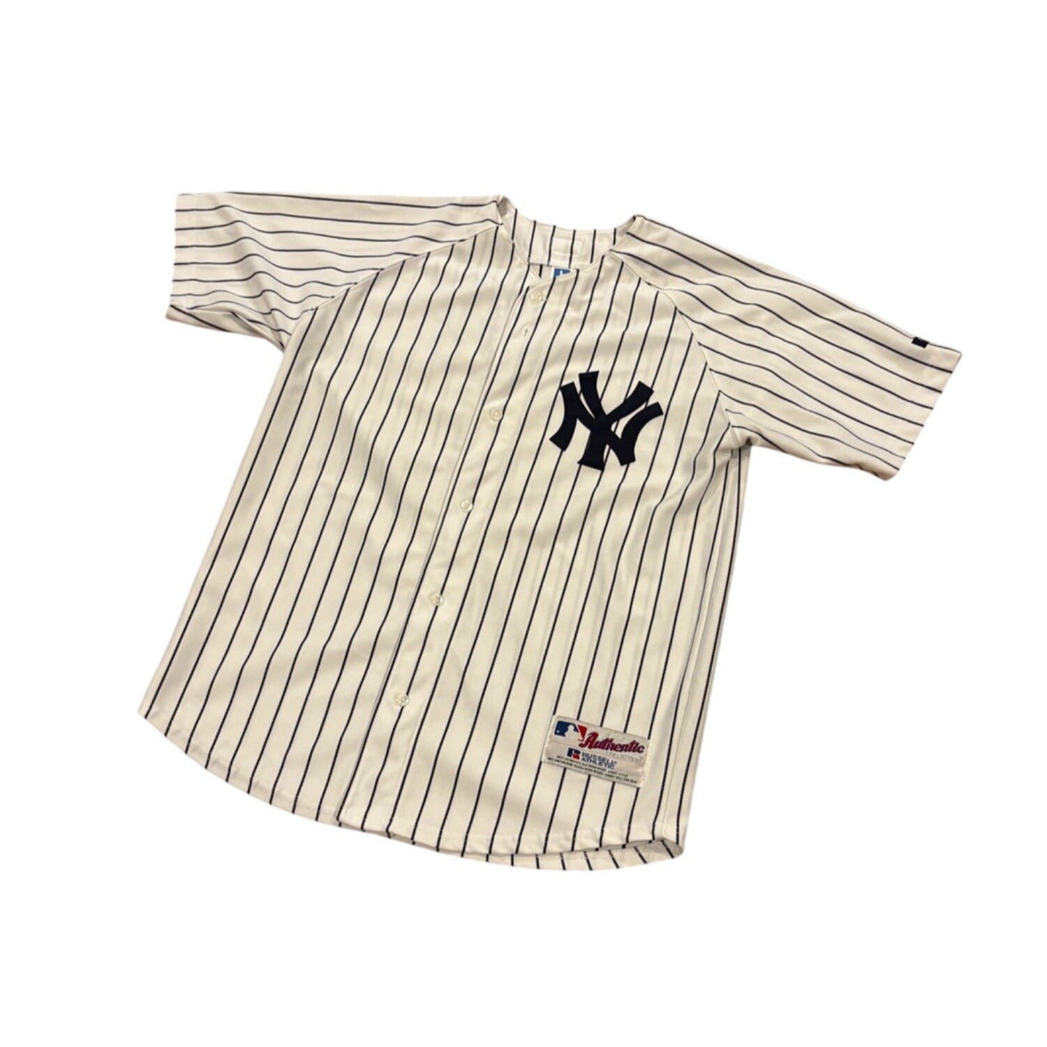 Russell Athletic New York Yankees Alex Rodriguez #13 Authentic Jersey Youth XL