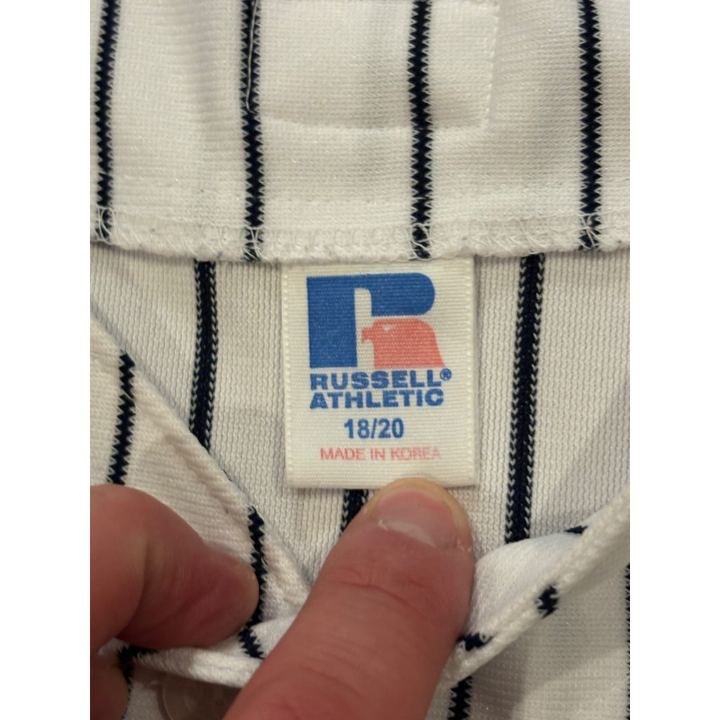 Russell Athletic New York Yankees Alex Rodriguez #13 Authentic Jersey Youth XL