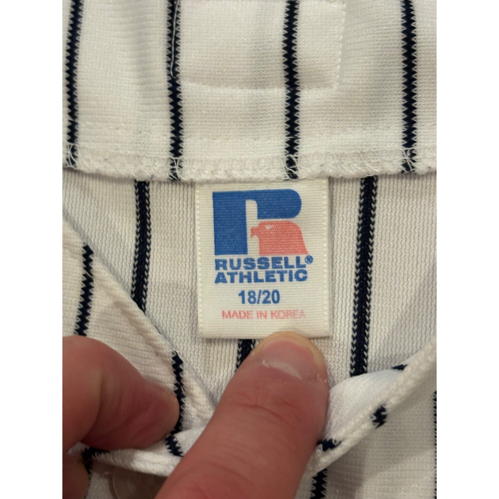 Russell Athletic New York Yankees Alex Rodriguez #13 Authentic Jersey Youth XL