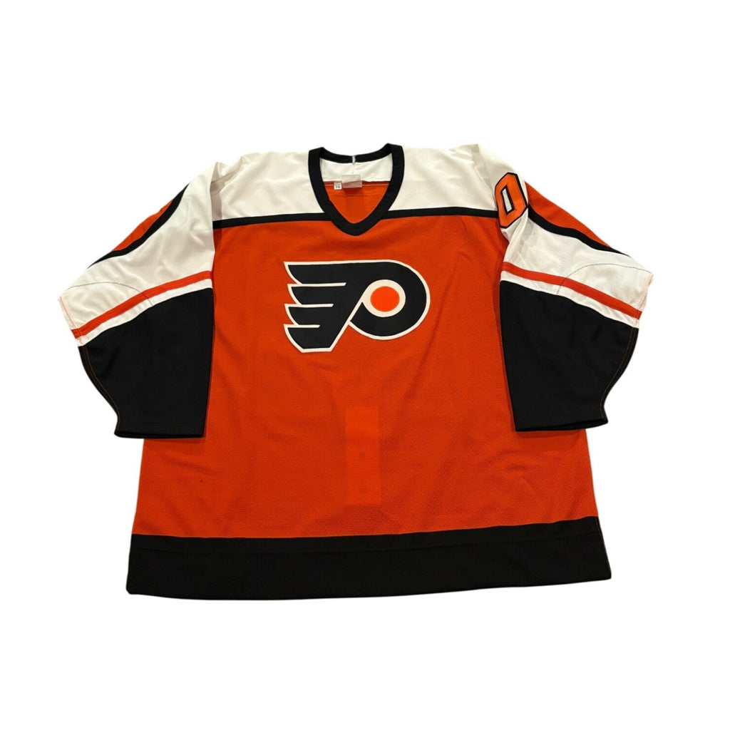 Vintage CCM Philadelphia Flyers John LeClair #10 Team Issued Signed Jersey 56