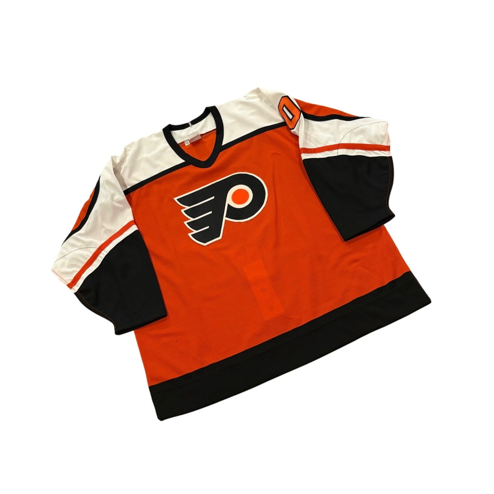 Vintage CCM Philadelphia Flyers John LeClair #10 Team Issued Signed Jersey 56