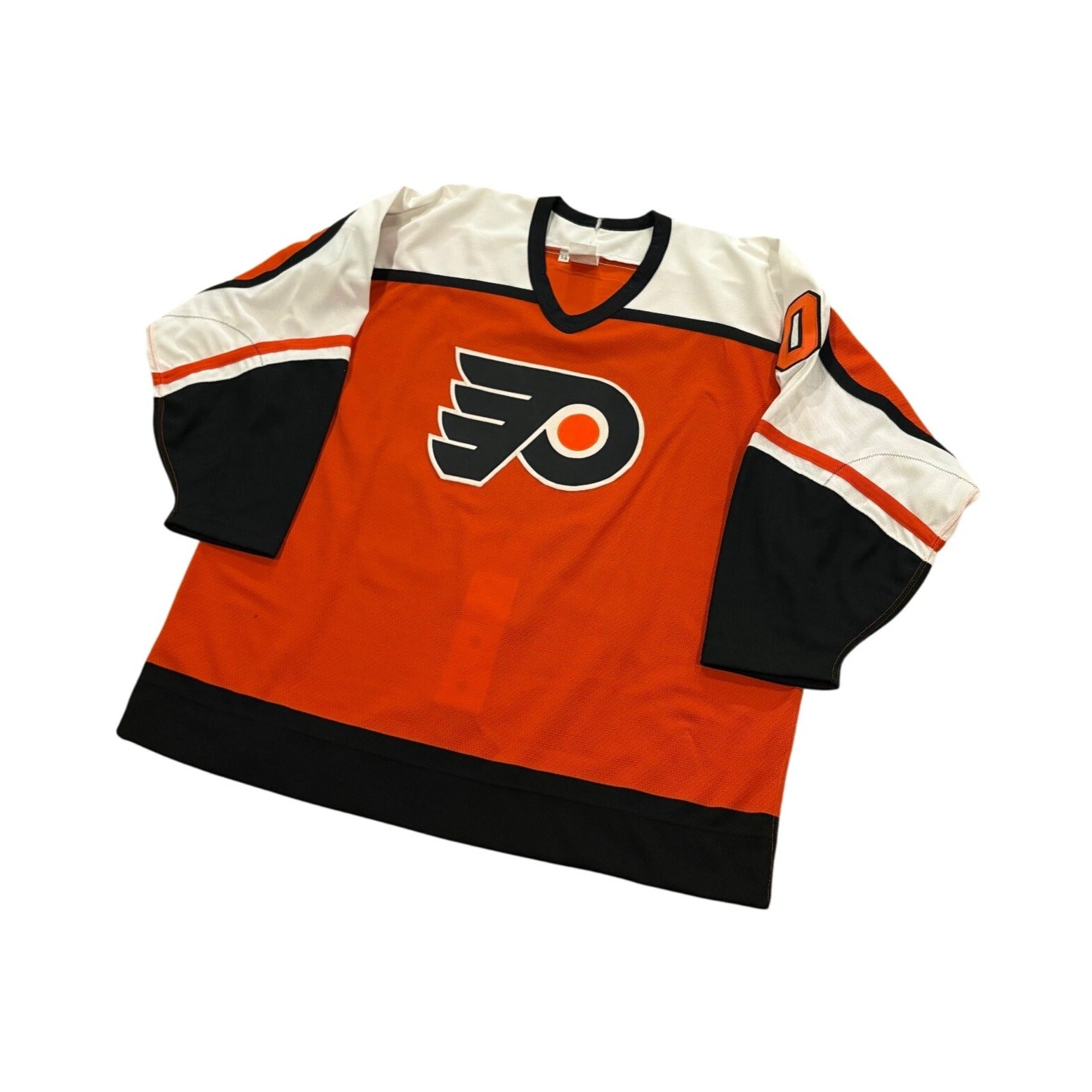 Vintage CCM Philadelphia Flyers John LeClair #10 Team Issued Signed Jersey 56