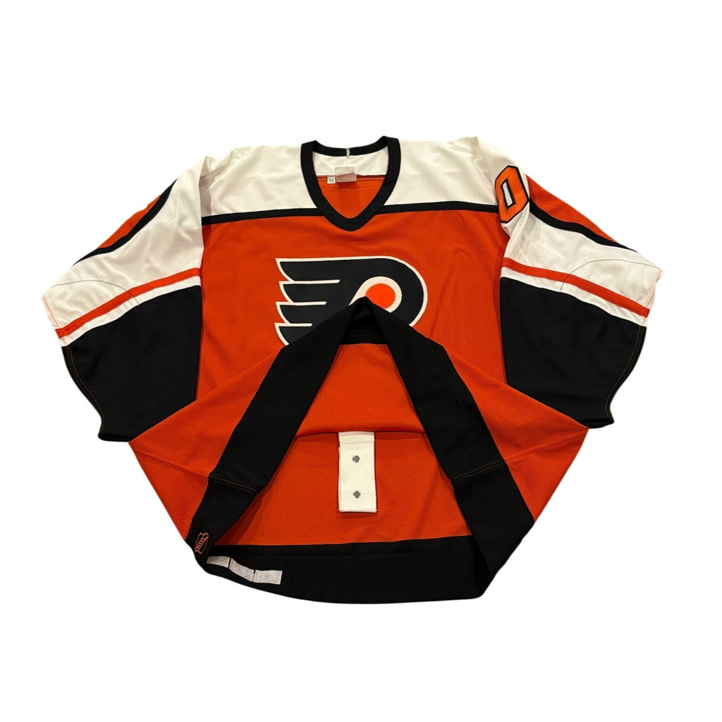 Vintage CCM Philadelphia Flyers John LeClair #10 Team Issued Signed Jersey 56