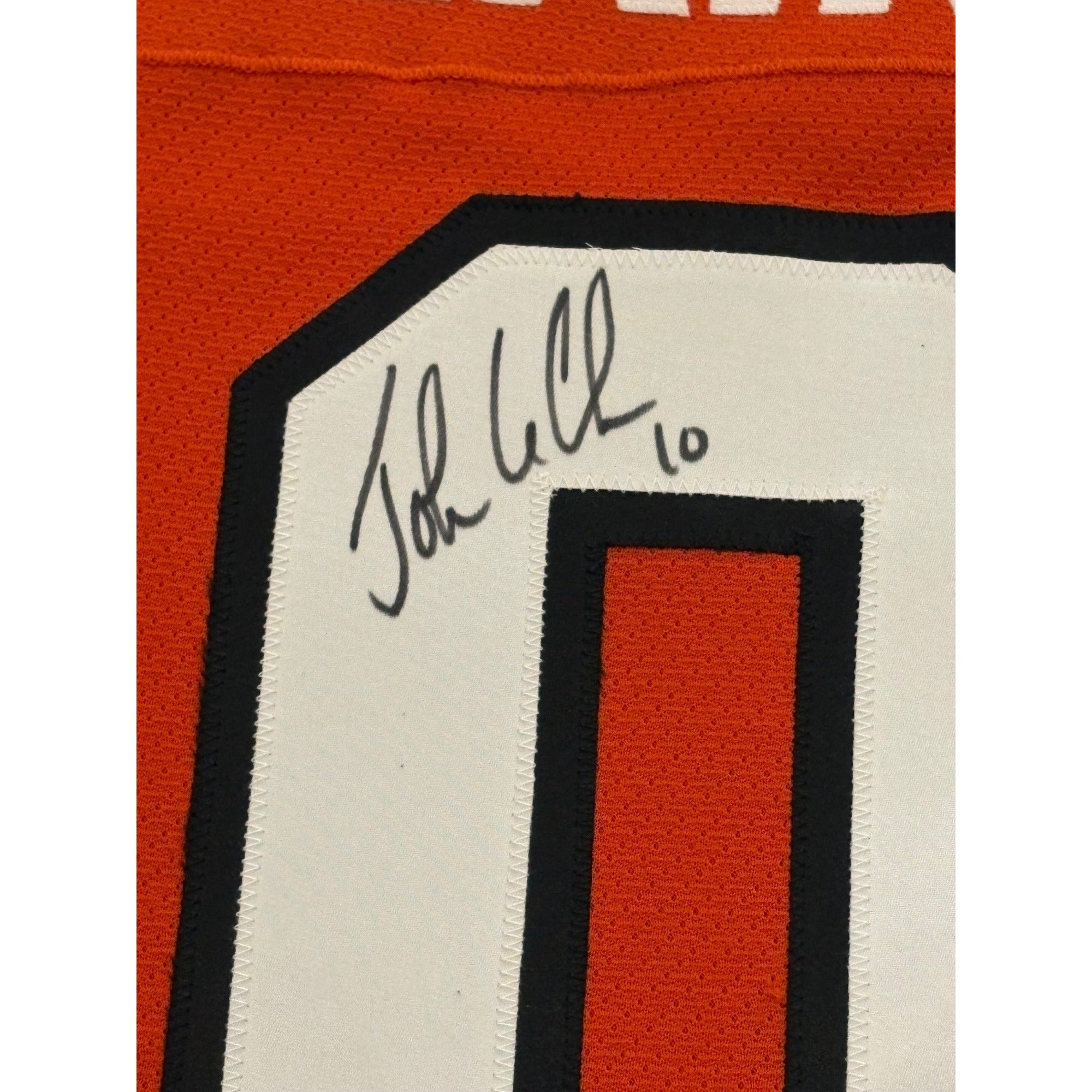 Vintage CCM Philadelphia Flyers John LeClair #10 Team Issued Signed Jersey 56