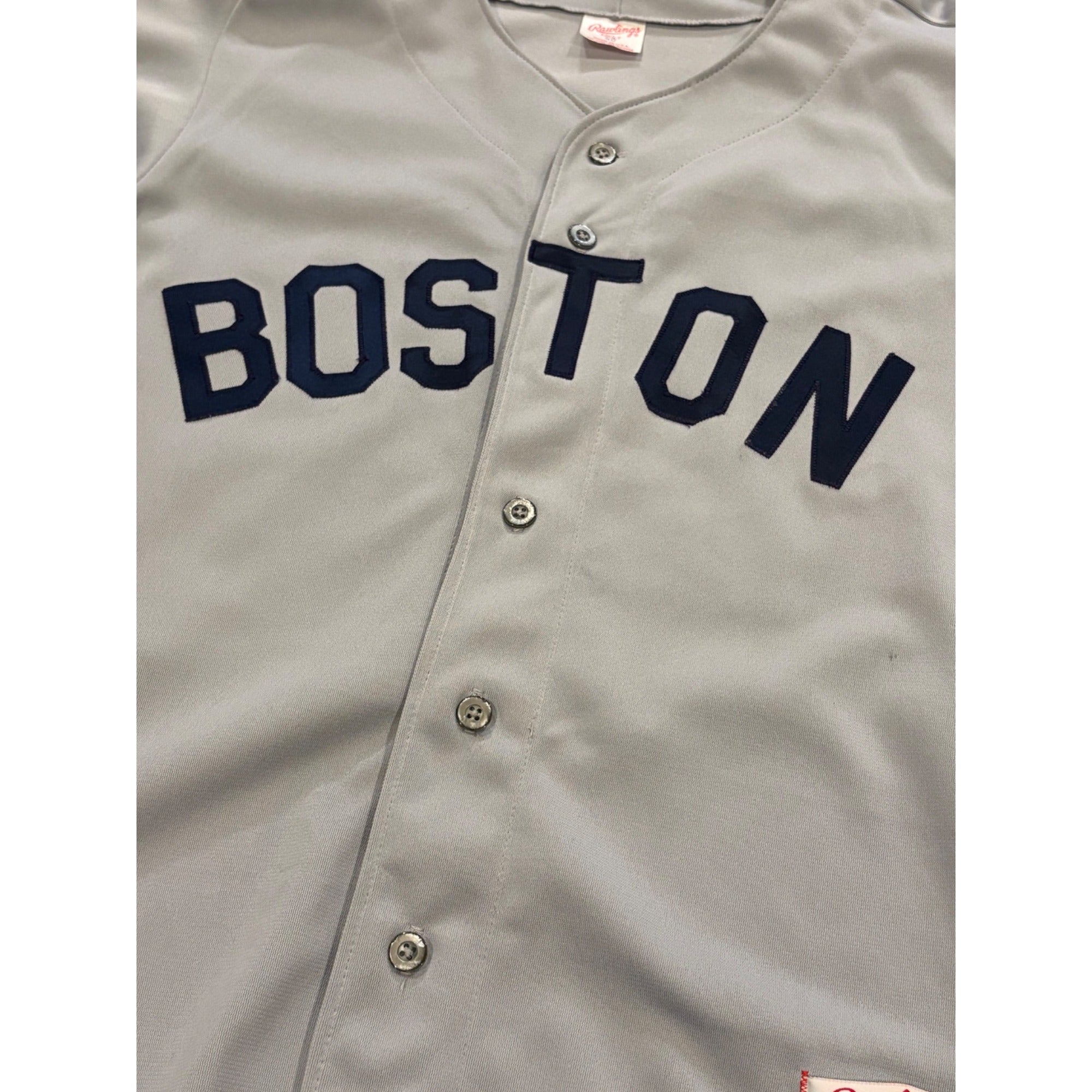 Rare Vintage 80's Rawlings Boston Red Sox Wade Boggs #26 Road Gray MLB Jersey 40