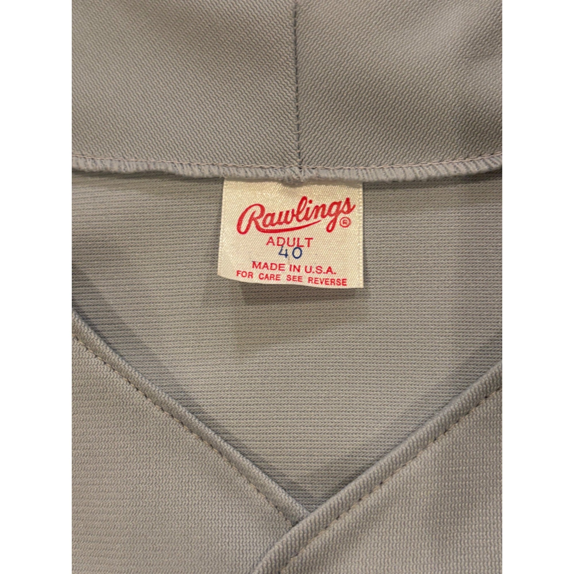 Rare Vintage 80's Rawlings Boston Red Sox Wade Boggs #26 Road Gray MLB Jersey 40