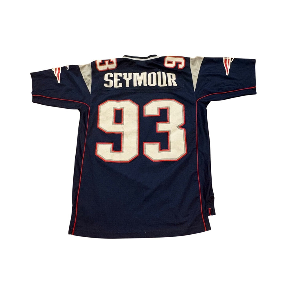 Reebok New England Patriots Richard Seymour #93 NFL Football Jersey Men's Large
