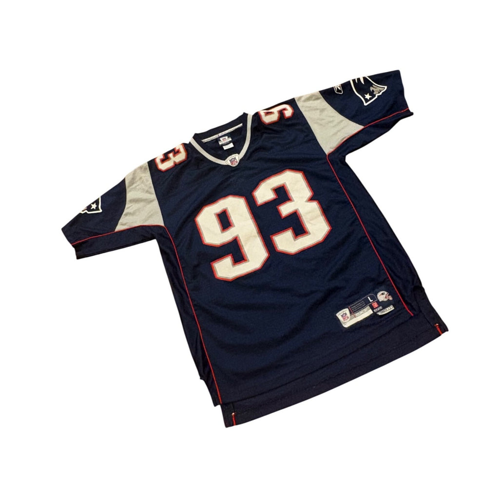 Reebok New England Patriots Richard Seymour #93 NFL Football Jersey Men's Large