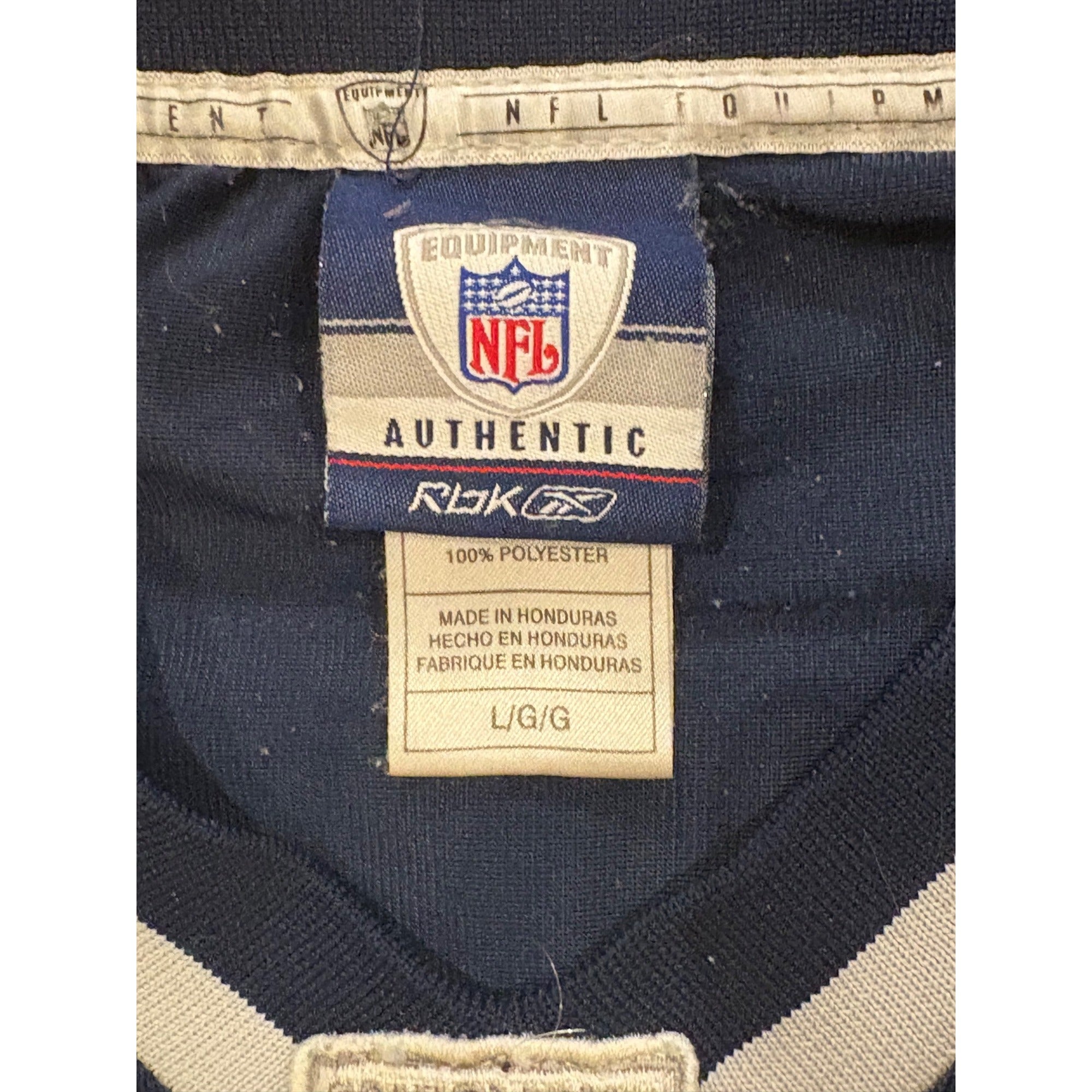 Reebok New England Patriots Richard Seymour #93 NFL Football Jersey Men's Large