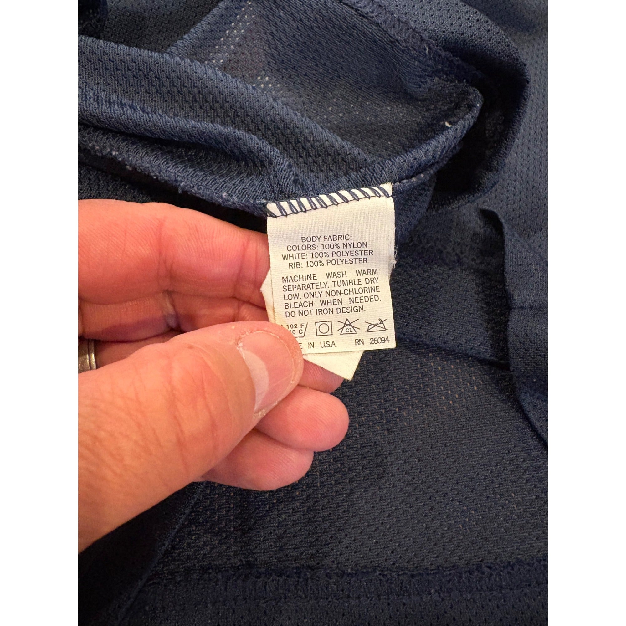 Vintage 1990's Champion Houston Rockets Charles Barkley #4 NBA Jersey Men's 44