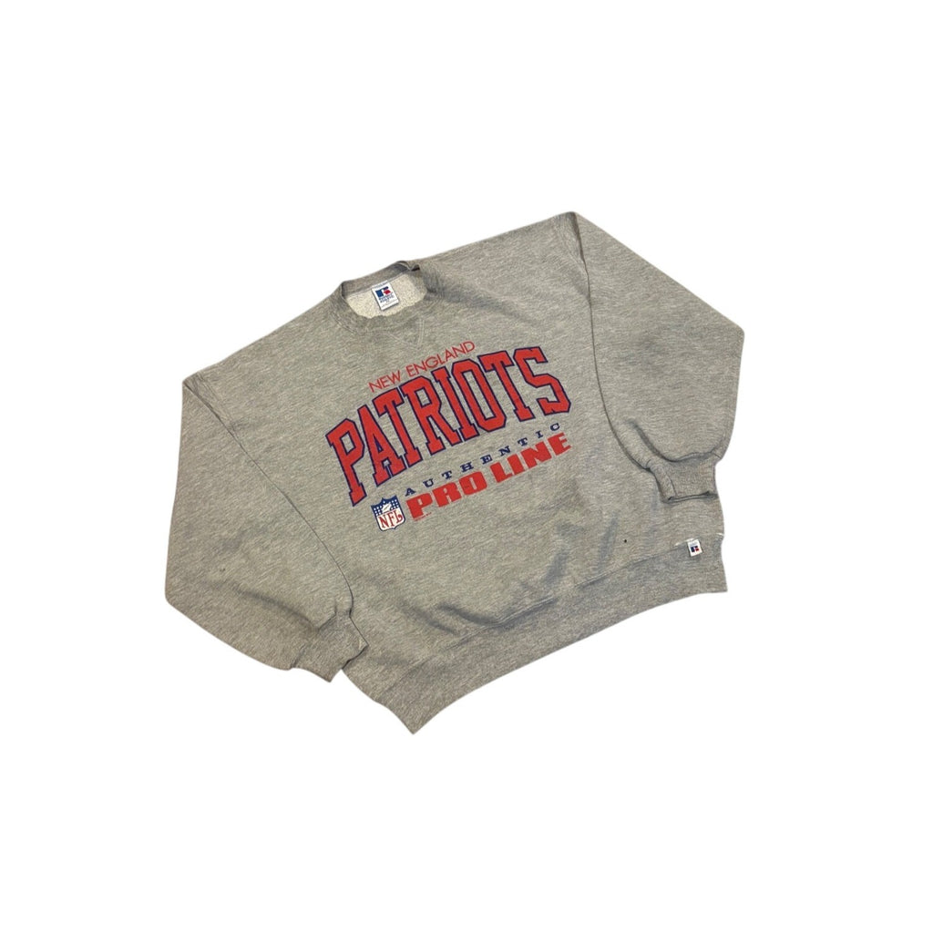 Vintage 90s Russell Athletic New England Patriots NFL Pro Line Sweatshirt XL