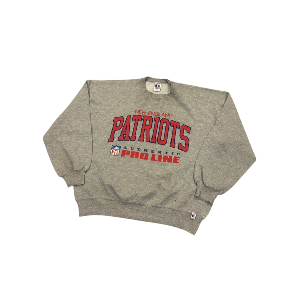 Vintage 90s Russell Athletic New England Patriots NFL Pro Line Sweatshirt XL