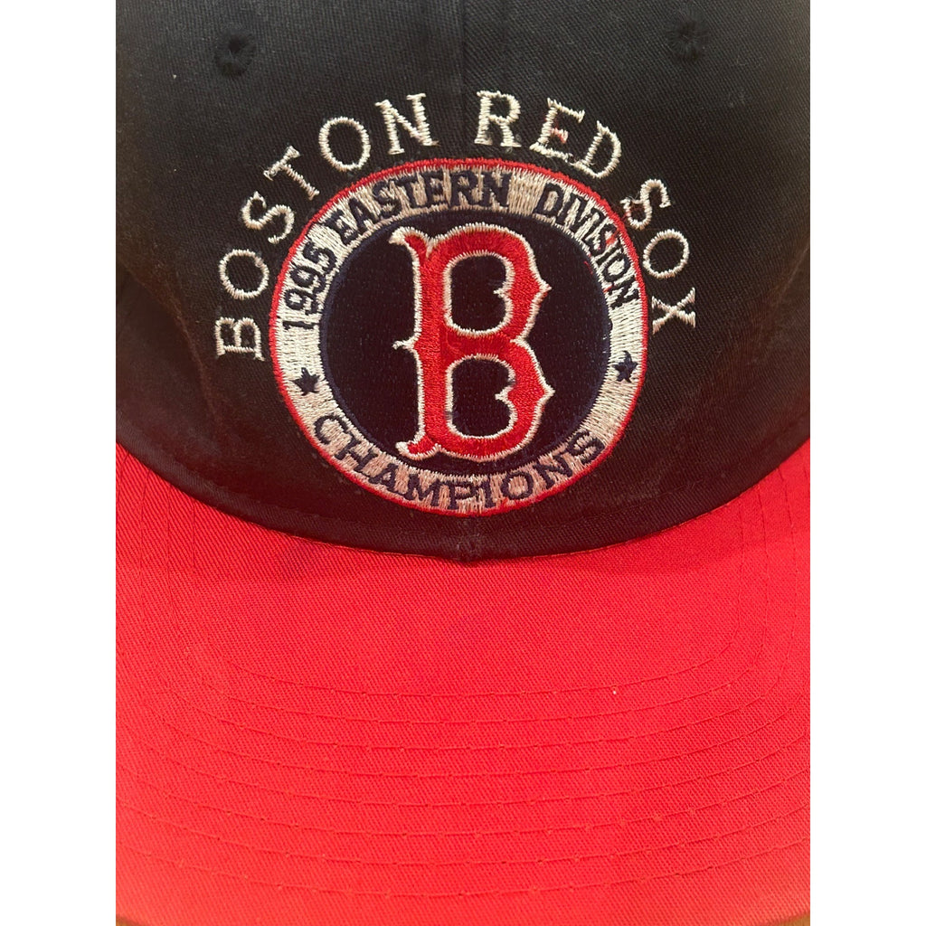 Vintage Starter Boston Red Sox 1995 Eastern Division Champions Blue Snapback Hat
